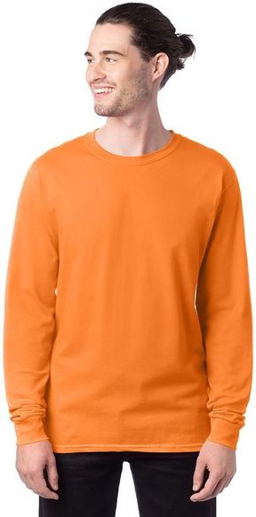 Hanes Men's Adult Unisex 5.2-ounce ComfortSoft® Cotton Long-Sleeve T-Shirt